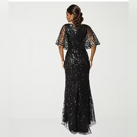 Rene By Rene Ruiz Collection Embroidered Evening Gown - Picture 14 of 14